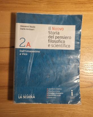 storia del pensiero filosofico e scientifico 2A