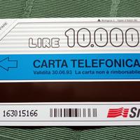 Scheda Telefonica SIP 10.000 Lire - Pagine Gialle