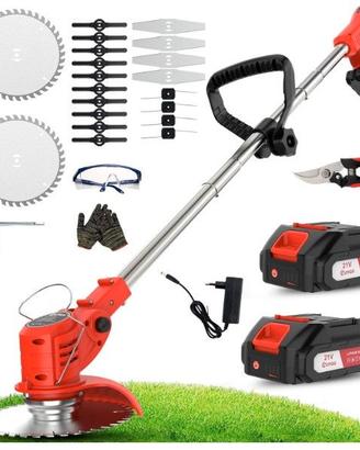 Decespugliatore a Batteria, Tagliaerba Elettrico a
