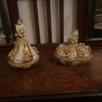 Porta oggetti in porcellana