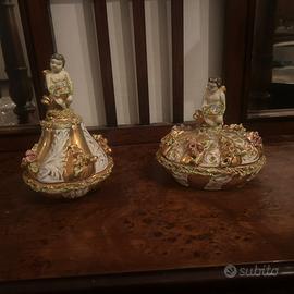 Porta oggetti in porcellana