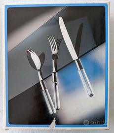 DUE SET POSATE LUXOR BY ABERT CON MANICO TRASPAREN