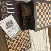 Tablero de ajedrez de madera