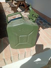 tanica in metallo 