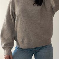 Maglione caldo misto lana