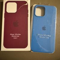 Custodia in silicone per iphone 12 pro max