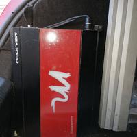 2 amplificatori Macrom + 1 SUBWOOFER Audiosystem