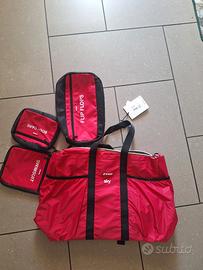 Borsa mare accessoriata con tracolla Kway ×Sky