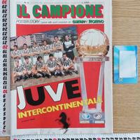 Poster Juve Intercontinentale 1985 Guerin Sportivo
