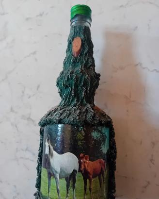 Bottiglia Grappa Vuota Vintage Anni '70 - CIMA Cal