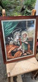( VENDUTO) quadro " S.Giuseppe con bambin Gesu'" 