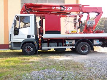Piattaforma aerea benelli ML28 su iveco 100e18