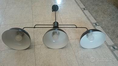 lampadario a 3 punti luce