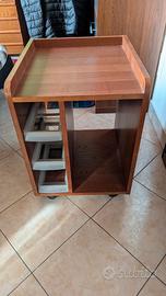 Mobile sotto / fianco scrivania porta computer cd