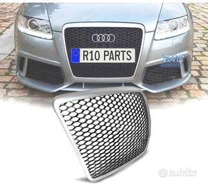 GRIGLIA PER AUDI A6 4F 08-11 LOOK RS6 COLORE GRIGI