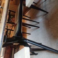 Tavolo vetro opalino