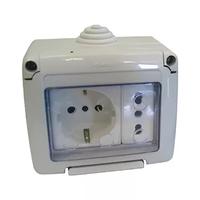 Scatola Stagna Esterna IP55 Con Sportello Completa