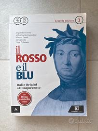 Libro il rosso e il blu 1 9788843416905