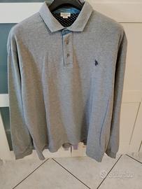 polo grigio taglia 4 xL