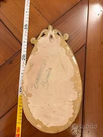 Acquasantiera in ceramica