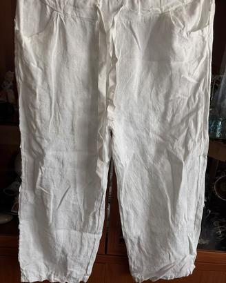 Pantaloni, puro lino