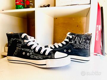Scarpe personalizzate trono di spade