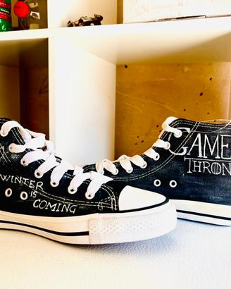 Scarpe personalizzate trono di spade