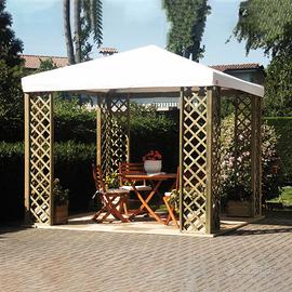 Gazebo in legno Re Garden