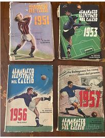 Almanacco ilustrato del calcio 1951, 53, 56 e ‘57