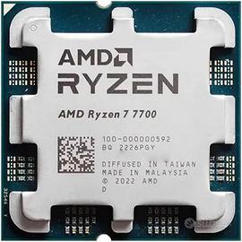 Processore AMD Ryzen 7 7700 - come nuovo