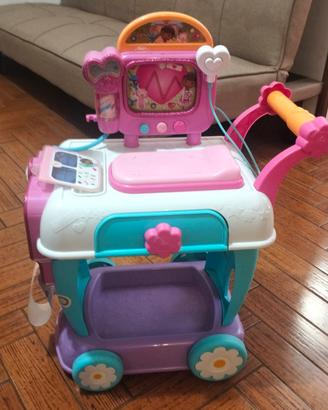 carrello dottoressa peluche 
