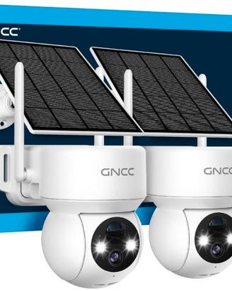 Telecamera Wi-Fi Esterno Senza Fili con Pannello S