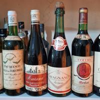 Bottiglie di vino da collezione