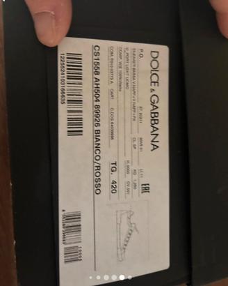 Scarpe taglia 42 upmo dolce e gabbana