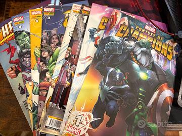 Lotto Marvel Champions (5 ITA + TPB USA) + Contest