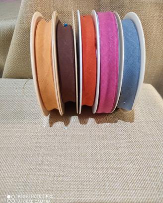 Nastro sbieco cotone