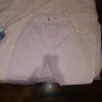 Jeans a caramella rosa chiaro