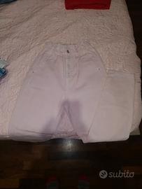 Jeans a caramella rosa chiaro