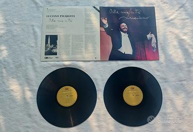 VINILE PAVAROTTI DOPPIO LP 1985 ALLA MIA CITTÀ