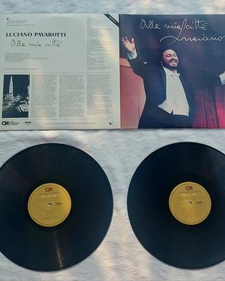 VINILE PAVAROTTI DOPPIO LP 1985 ALLA MIA CITTÀ