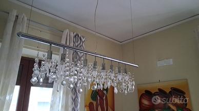 Lampadario con pendenti