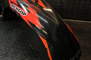 KTM Parafango Anteriore Nero/Arancio ACERBIS