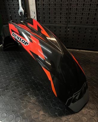 KTM Parafango Anteriore Nero/Arancio ACERBIS