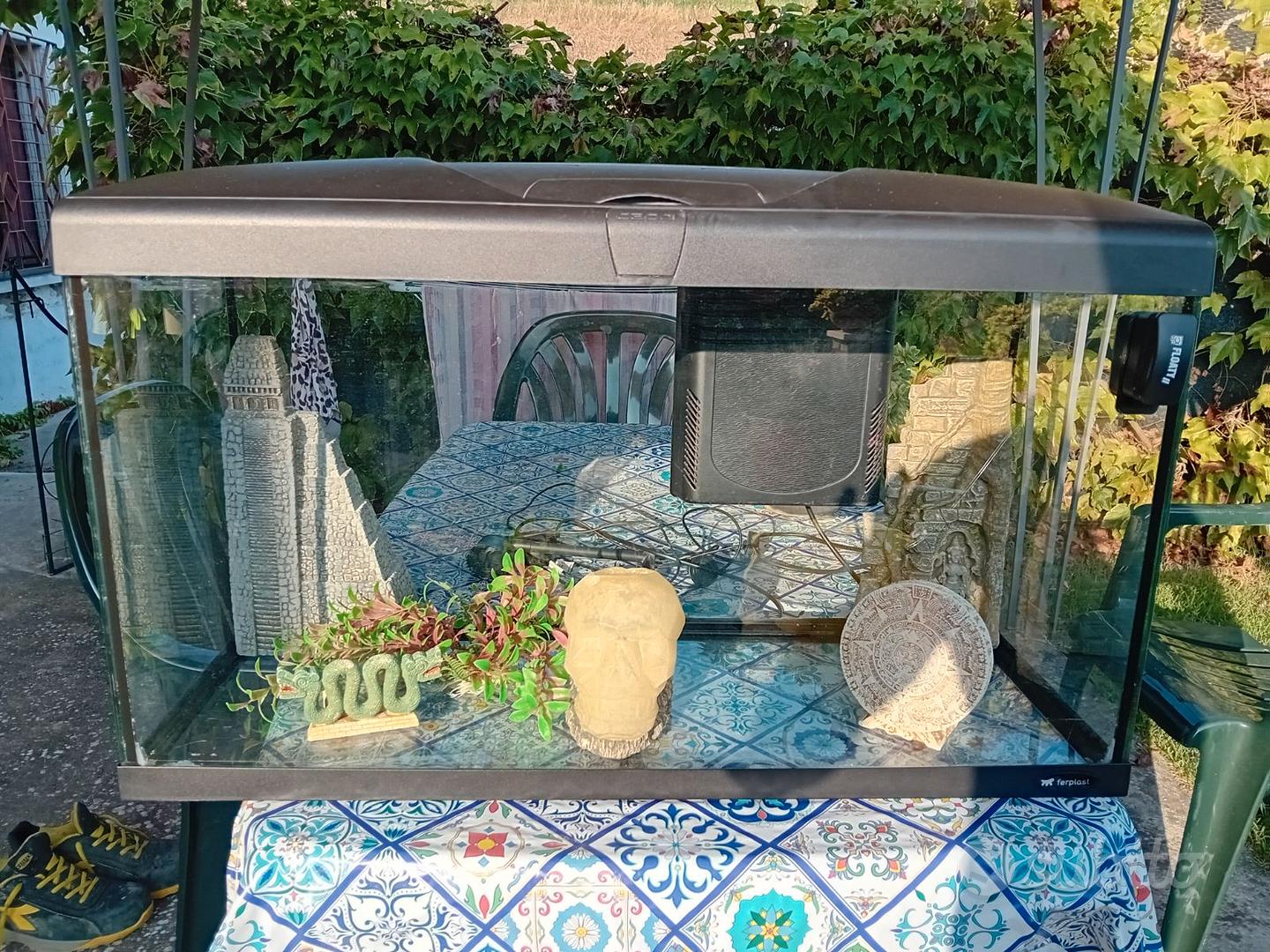 ACQUARIO ANTIUCCELLINO RETE Tartaruga Pesce Tnak Rete Fuga Acquario Rete EUR 6,78 - IT