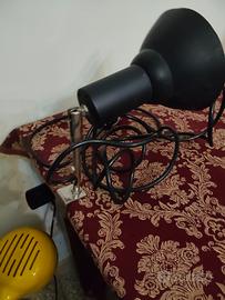 Lampada industriale anni 70 vintage