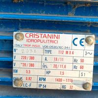 motore elettrico trifase