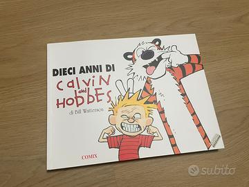 Fumetto “Dieci anni di Calvin and Hobbes” nuovo