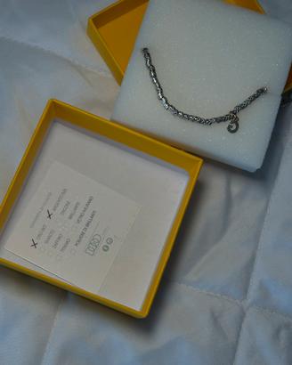 Bracciale Elegante Oro 9KT e Argento925
