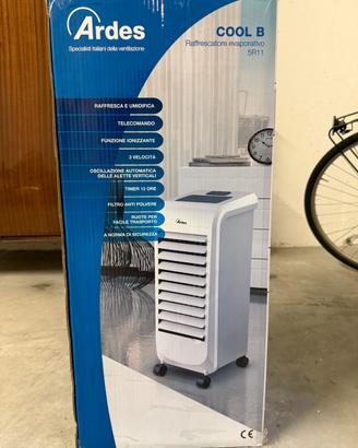 Ventilatore aria Ardes raffrescatore evaporativo