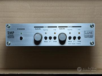 Line Audio Design 2MP – Pre microfonico 2 canali